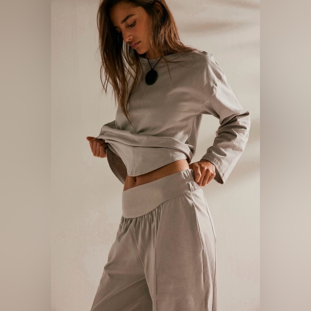 NWT Free People Parker Set - Top and Pants -  SZ XS